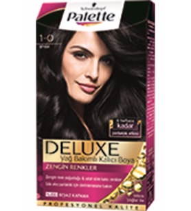 Deluxe Siyah Saç Boyası 50 ml