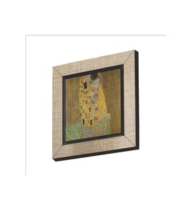 Öpücük Gustav Klimt, 1907 Baskılı Mdf Magnetkrg-169buzdolabı Süsü