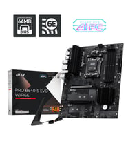MSI PRO B840-S EVO WIFI6E AM5 DDR5 8000MHZ(OC) HDMI 3X M.2 USB 10GBS 2.5G LAN WI-FI 6E ATX