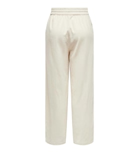 ONLTIZANA COTTON LOOSE PANTS WVN NOOS (Ekru)