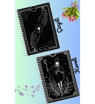 Tarot defter seti 2 adet A4 boyutu 21*30 çizgili + kareli 60 syf