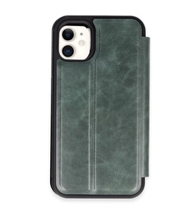 Apple İphone 11 Kılıf Flip Cover - Koyu Yeşil