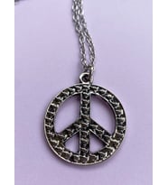Peace Barış Güvercin Zincir Kolye PYTKZNKLY83