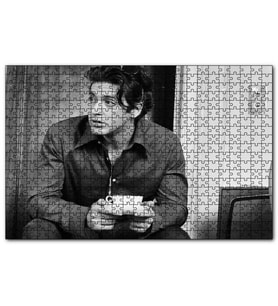 Cakapuzzle Al Pacino Elinde Kahve Fincanı  Puzzle Yapboz MDF (Ahşap) (120 Parça)