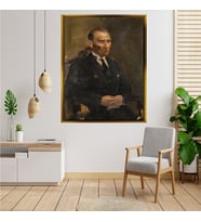 ÇERÇEVELİ ATATÜRK TABLO S730