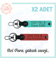 Nar Çiçeği-Turkuaz, İsminize Özel Tasarım Manevi Güç Veren Özel Hediye 520 741 8 Başarı Anahtarlık