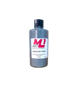 M1 ART GÜMÜŞ  Likit Varak 120.ml