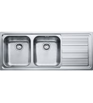 FRANKE Logicaline LLL 621 SAĞ Dekor 2 Gözlü Damlalıklı Eviye (Gri)