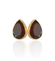 Kadir Jewellery 22 Ayar Altın Kaplama Kadın Minimal Küpe -El İşçiliği Ve Hipoalerjenik Küpe