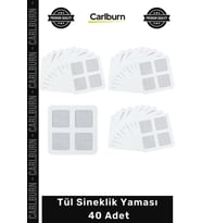 #SineklikYama Kendinden Yapışkanlı Tamir Kiti Pencere Kapı Onarım Seti Tül Sineklik Yaması 40 Adet