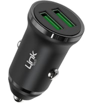 C480e 12W 2x USB Araç İçi Şarj Adaptörü (Başlık) Siyah