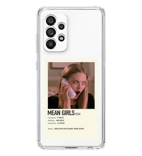 Samsung Galaxy A32 Uyumlu Mean Girls Tasarımlı Şeffaf Telefon Kılıfı