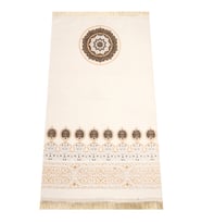 Kabe Desenli Ultra Plus Krem Şönil Seccade 11 (Karışık)
