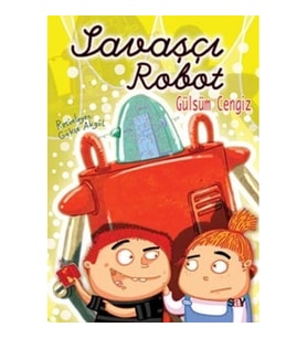 Savaşçı Robot (Renkli Resimli Büyük Boy)