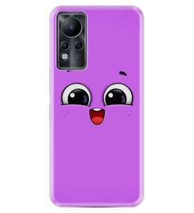 INFINIX Note 11 Pro Note 10 Hot 9 Play Kılıf Desemli Silikon Purple Sweety 1717