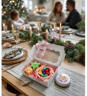 Mumelia Candles Christmas Colors - Doğal Soya Mum Hediye Kutusu