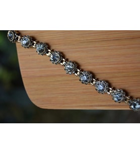STONEAGE Black Diamond İnce Bayan Bileklik