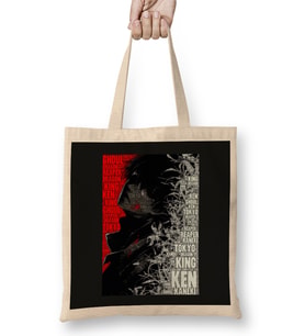 Ken Kaneki Tokyo Ghoul 03 Bez Çanta Uzun Saplı