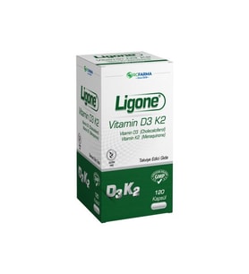 Ligone Vitamin D3 K2 120 Kapsül