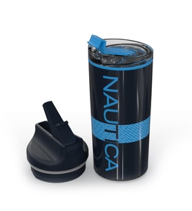 Nautica Sport Termos Paslanmaz Çelik 950ML Sky Mavi (Buz Mavi)
