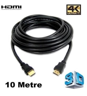 10 METRE HDMI KABLO HD TV KABLOSU 3D HD KABLO