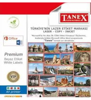 Tanex TW-2014 - 99.1 X 38.1 MM Laser Etiket 100 Adet