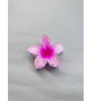 Tekli, Pembe Renk 8 cm Lotus Çiçeği Mandal Toka