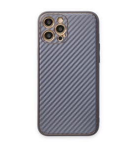 Iphone 12 Pro Kılıf Coco Karbon Silikon - Gri