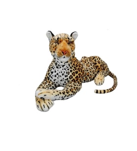 Leopar Peluş 45 Cm (Çok Renkli)
