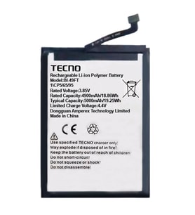Tecno Spark 8T Uyumlu Pil Sıfır - Servis