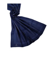 Mısırlı Eşarpları Parıltılı Bantlı Elegance Prenses Şal (Lacivert)