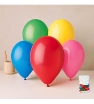 Renkli Klasik Balon 26 cm (10'') - 100'lü Paket