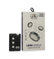 Uray store Samsung Galaxy S24 Bilvis Titan Kamera Lens - Siyah
