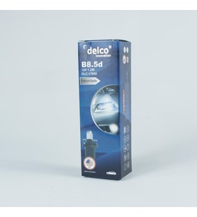 Delco U.s.a B8.5d 1.2w Duylu Gösterge Ampulü 12 Volt 10 Adet