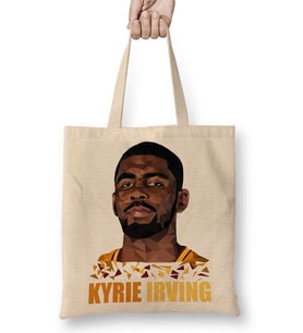 Kyrie Irving 005 Kyrie İrving Bez Çanta Uzun Saplı