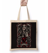 Vampira Vampir Bez Çanta Uzun Saplı