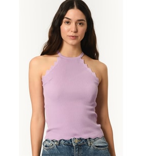 Z2022 DEWBERRY BAYAN KROP BLUZ-MOR