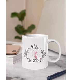 Yılın En İyi Eltisi Kupa Bardak (Beyaz)