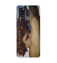 Samsung Galaxy A21S Uyumlu Fallen Angel Tasarımlı Şeffaf Telefon Kılıfı