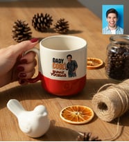 Kişiye Özel Karikatürlü Babaya Hediye Daddy Cool Kupa Bardak Pro Babalar Günü Hediyesi