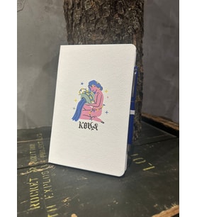 Beyaz Termo Deri Defter