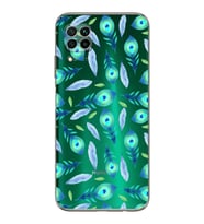 PrintiFy Huawei P40 Lite ile Uyumlu Nazar Boncuğu 3 Baskılı Kamera Korumalı Şeffaf Silikon Kılıf