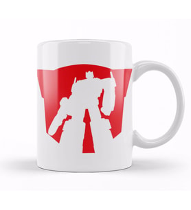 Transformers Symbol of Freedom Kupa Bardak Porselen