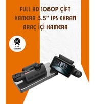 Araç İçi Ve Ön Kameralı 3 İnç Ips Ekranlı Full Hd Güvenlik Kamerası