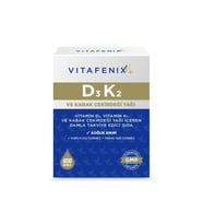 Vitafenix D3K2 ve Kabak Çekirdeği Yağı 400 Damla