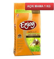 Enjoy Multicolor Renkli Gurme Kedi Maması 1 KG AÇIK