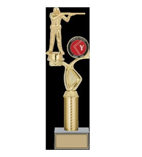 ODAK KUPA - Figürlü Kupalar - Atıcı Figürlü Kupalar FG-015 B - 37 cm