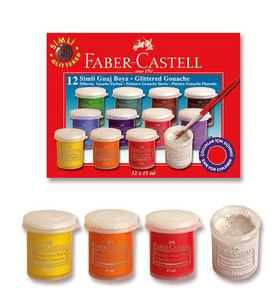 Faber-Castell Simli Guaj Boya 12 Renk