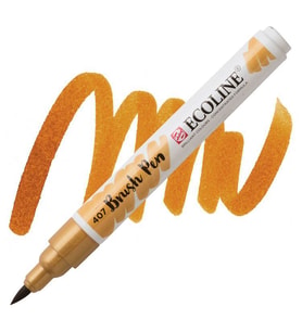 Talens Ecoline Brush Pen Fırça Uçlu Kalem 407 Deep Ochre 