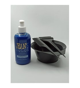 Jean's Color Turkuaz 250 ml + Boya Seti